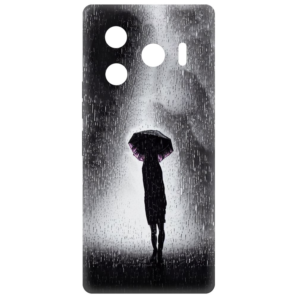 

Чехол-накладка Krutoff Soft Case Ночная крипота для TECNO Camon 30 Pro 5G черный