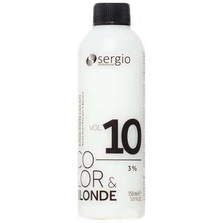 

Крем-окислитель Sergio Professional Color & Blonde 10 Vol/3%, 150 мл