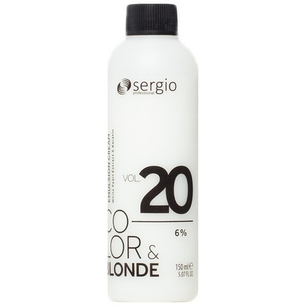 Крем-окислитель Sergio Professional Color & Blonde 20 Vol/6%, 150 мл ice professional сыворотка спрей для светлых волос keep my blonde 100 мл