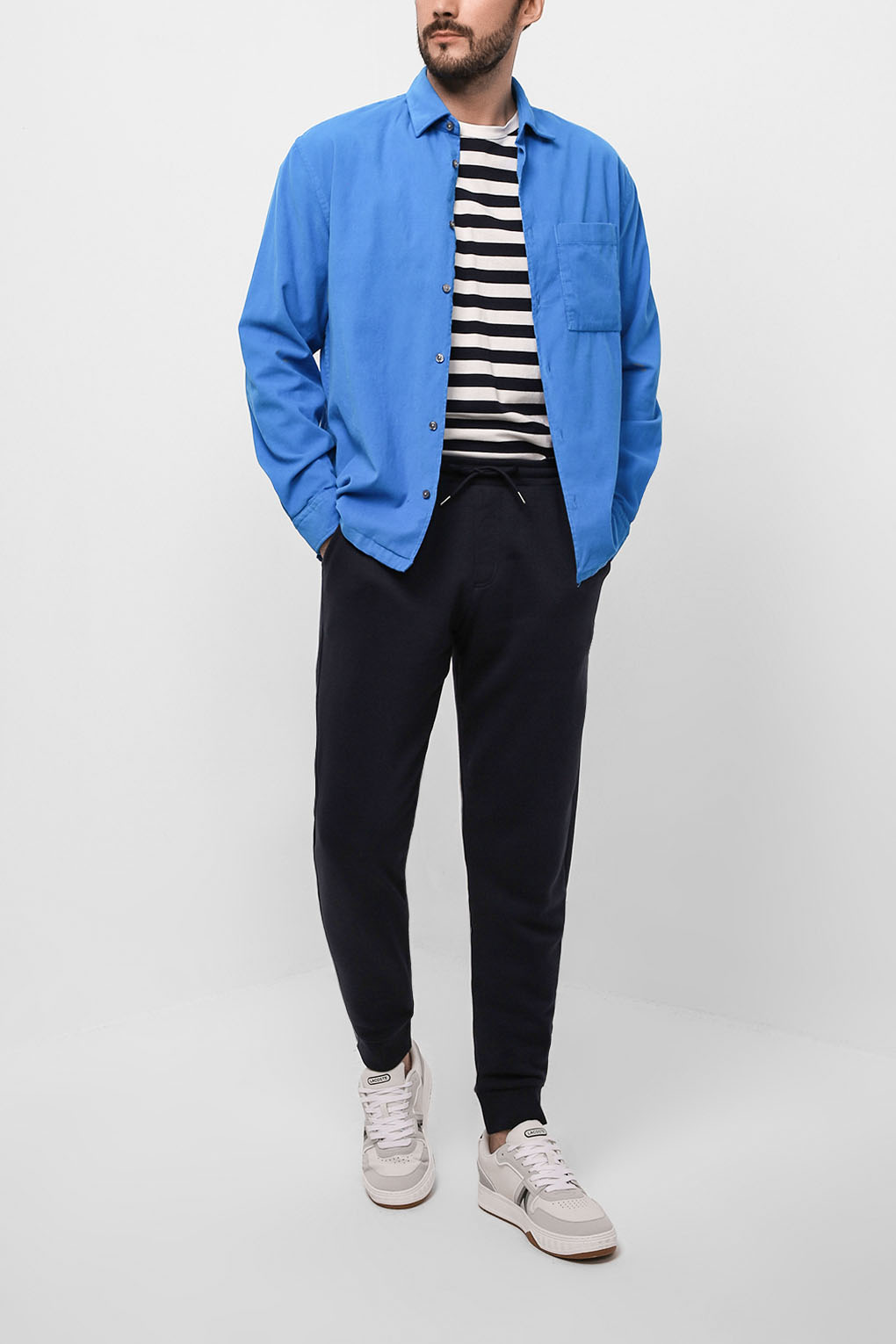 

Брюки мужские Esprit Edc 992CC2B309 синие XL, 992CC2B309