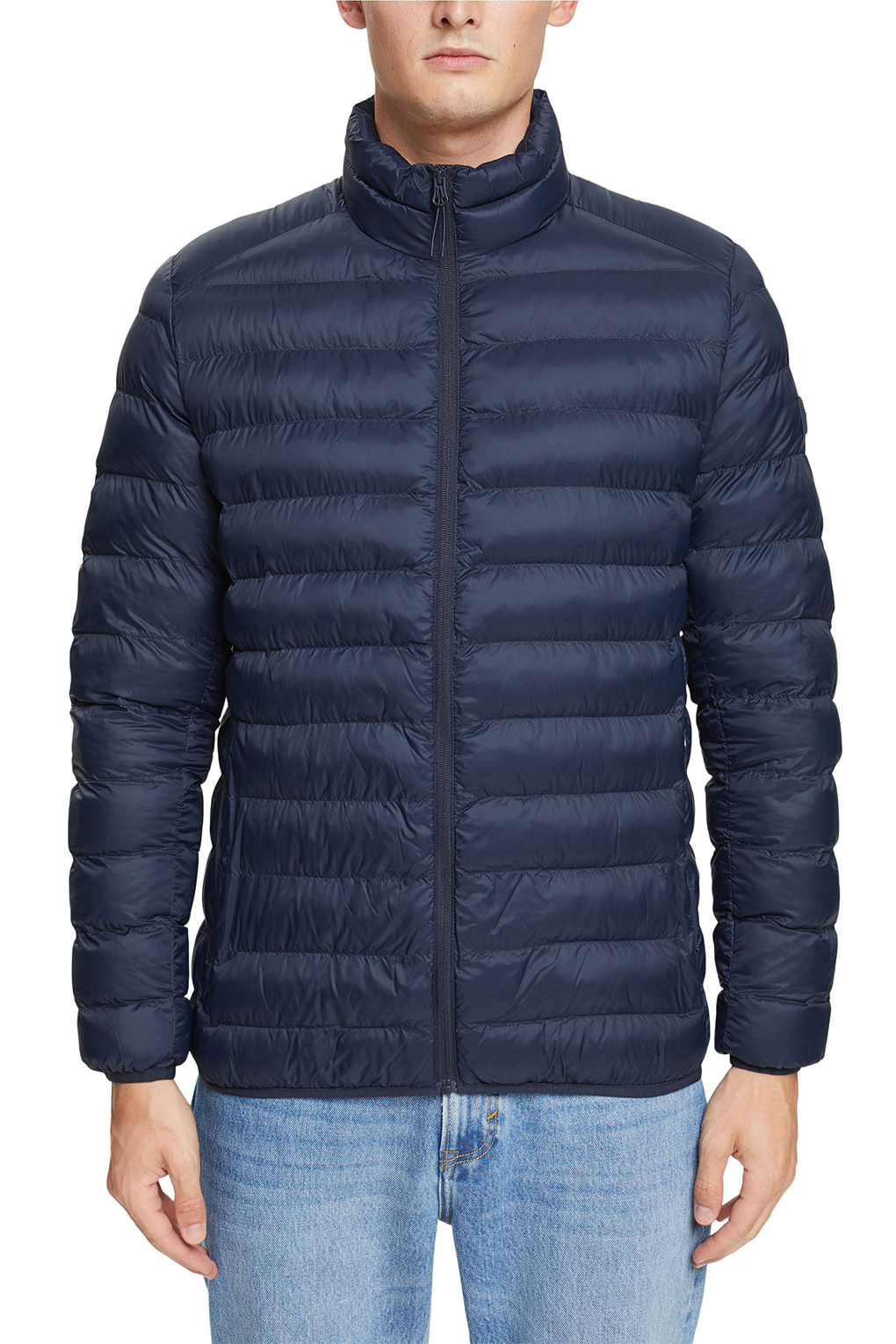 

Куртка мужская Esprit Casual 992EE2G302 синяя L, Синий, 992EE2G302