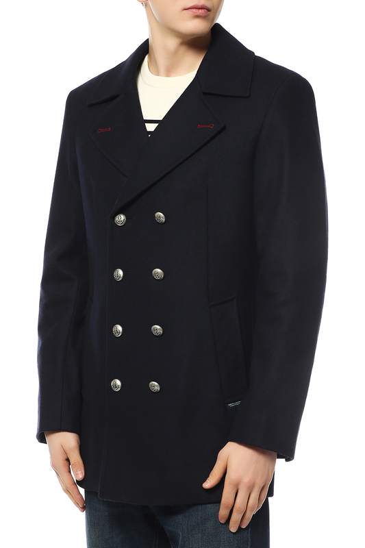 

Пальто мужское Saint James 2630 синее XS, Синий, 2630