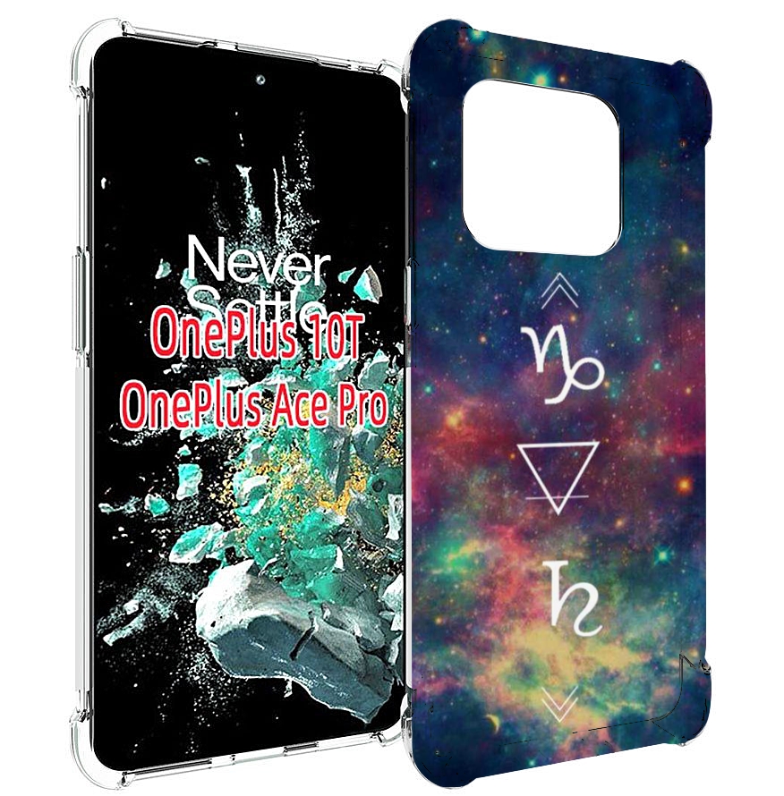 

Чехол MyPads знак зодиака козерог 5 для OnePlus 10T, Прозрачный, Tocco