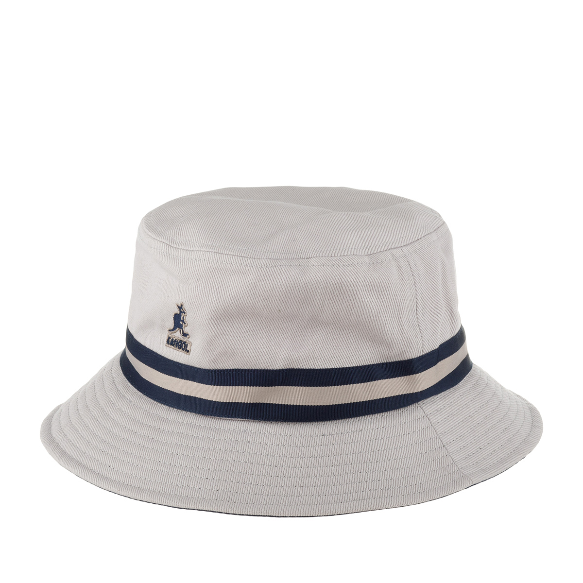 Панама унисекс Kangol K4012SP Stripe Lahinch светло-серая, р.57