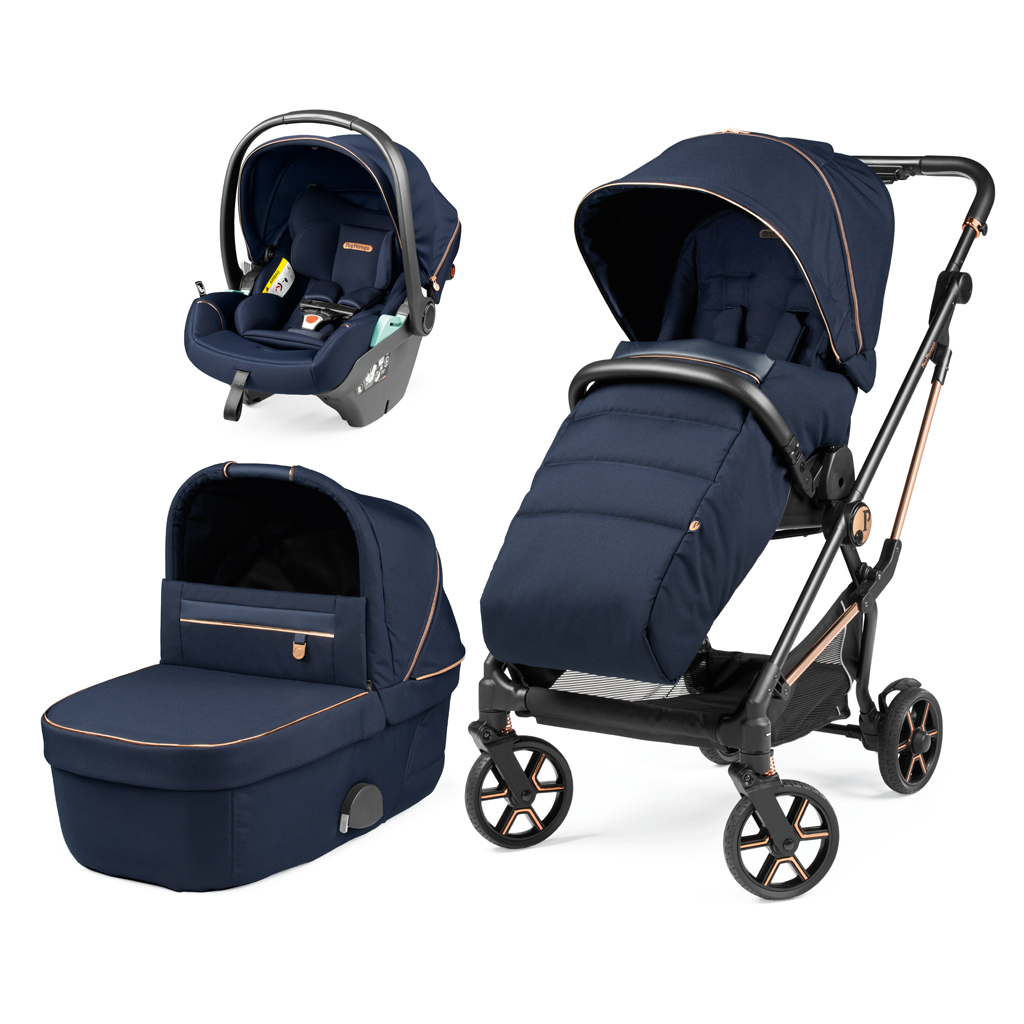 

Коляска 3 в 1 Peg-Perego Vivace Lounge Blue Shine Special Edition, Vivace Lounge