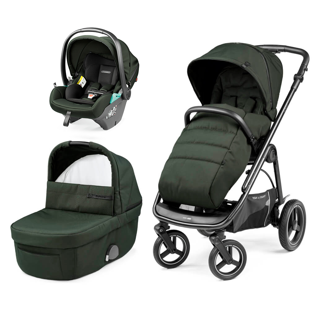 Коляска 3 в 1 Peg-Perego Veloce TC Lounge Green 128899₽