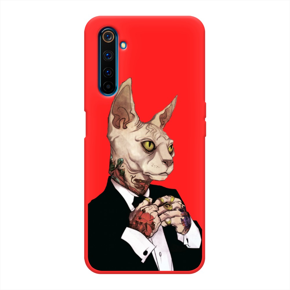

Чехол Awog на Realme 6 Pro "Татуированный сфинкс", Разноцветный, 252853-1