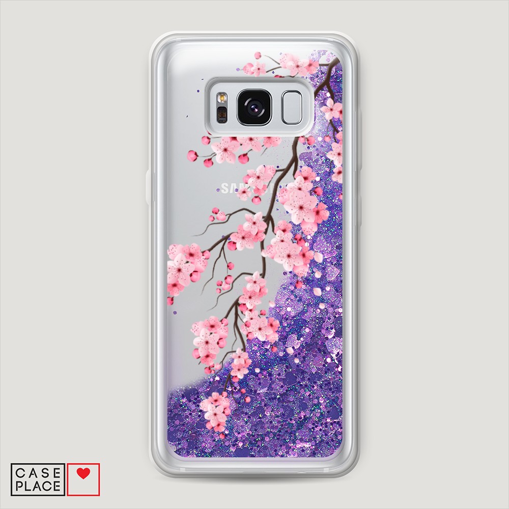 

Чехол Awog на Samsung Galaxy S8 Plus "Розовая сакура", Разноцветный, 24892-1