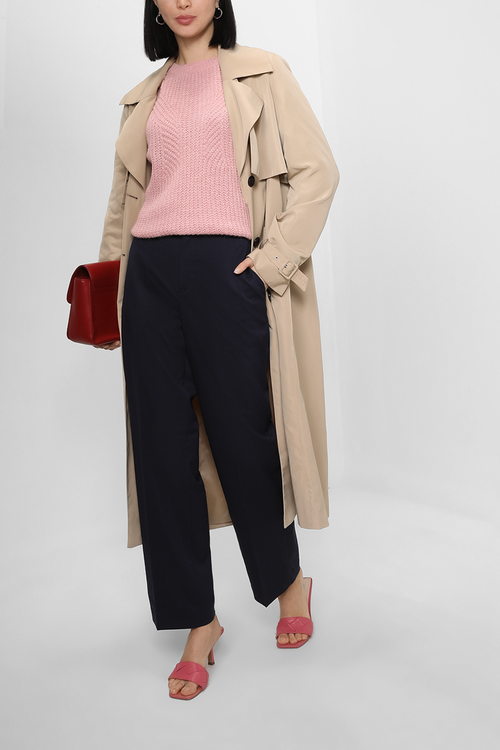 

Брюки женские Esprit Casual 122EE1B302 синие 40 EU, Синий, 122EE1B302