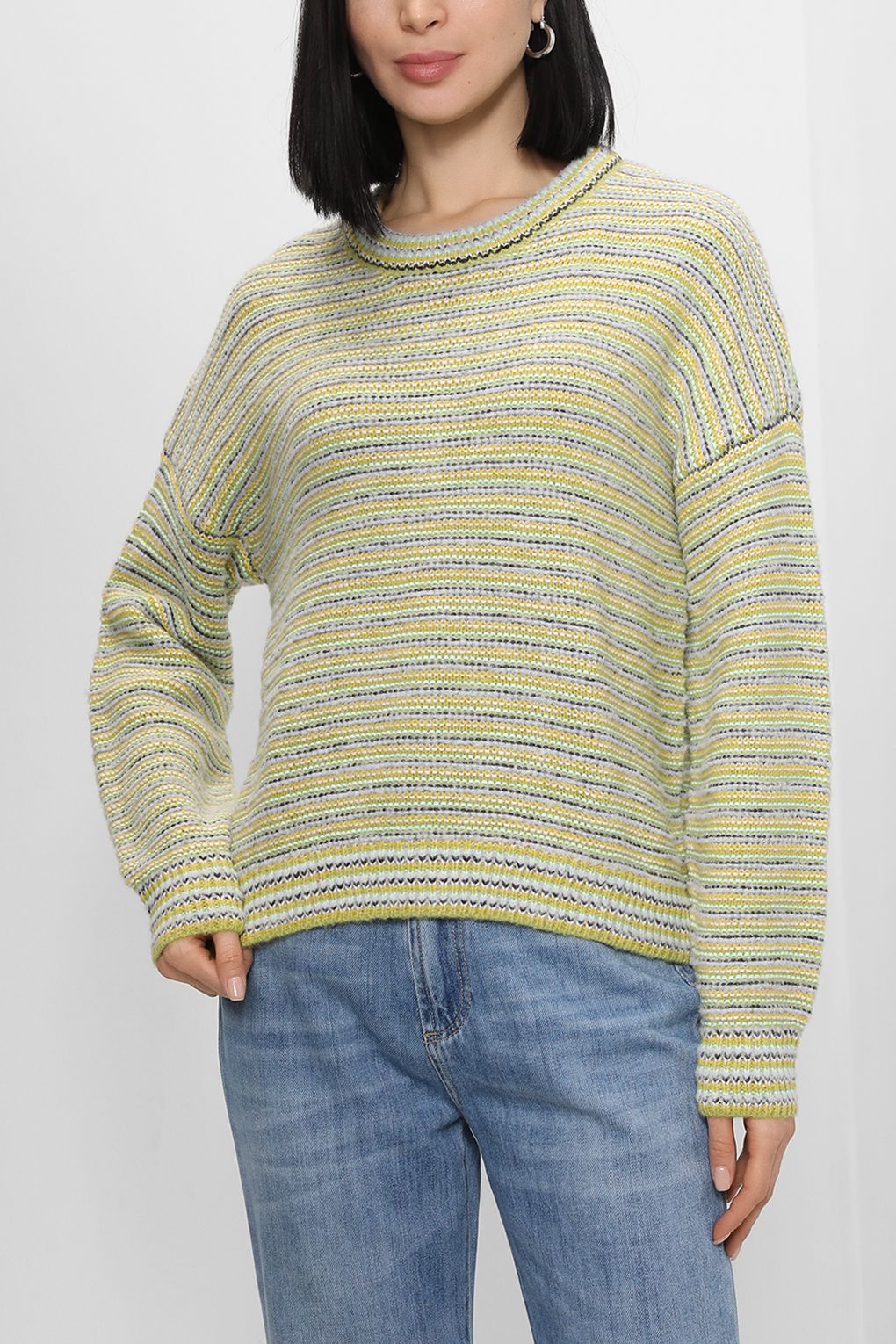 

Джемпер женский Esprit Casual 122EE1I306 зеленый M, 122EE1I306