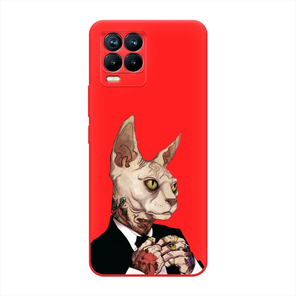 

Чехол Awog на Realme 8/8 Pro "Татуированный сфинкс", Разноцветный, 255453-1