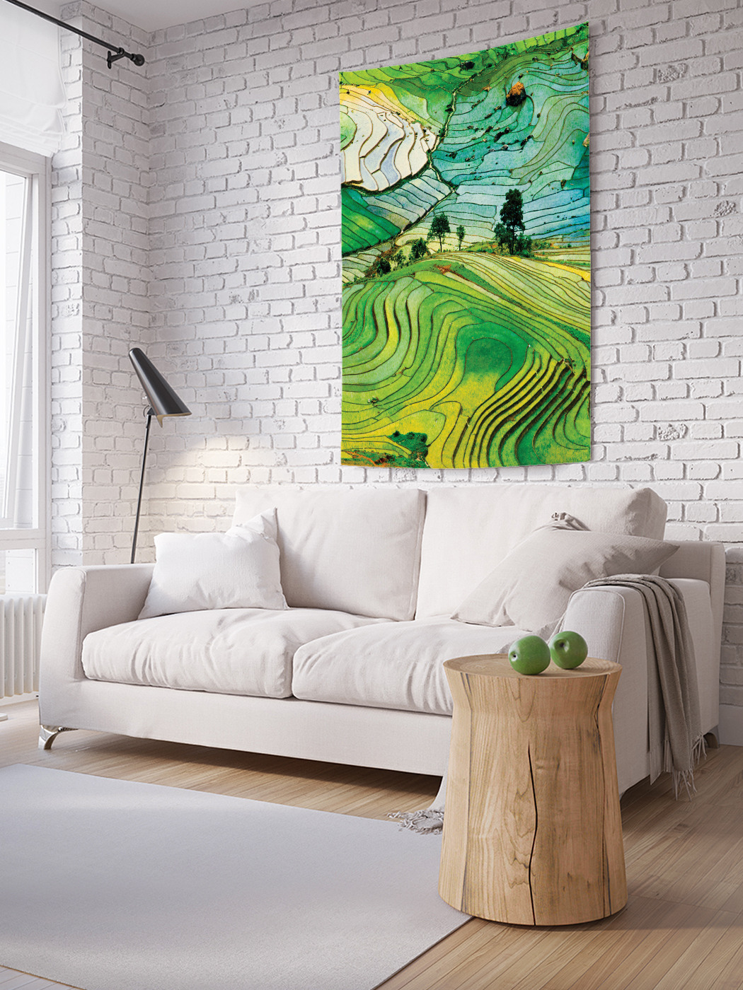 

Вертикальное фотопанно на стену JoyArty Холмы грез 100x150 см, Холмы грез