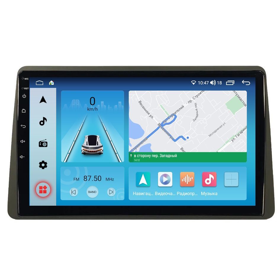 Магнитола EpicAuto T18 Renault Arkana 2019-2022 и Duster 2021-2022 - Android13-Память 464 3050000₽