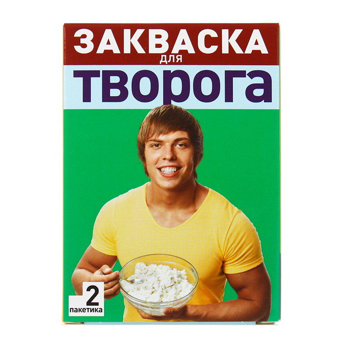 Закваска бактериальная Эвиталия для творога саше 2 г 2 шт.