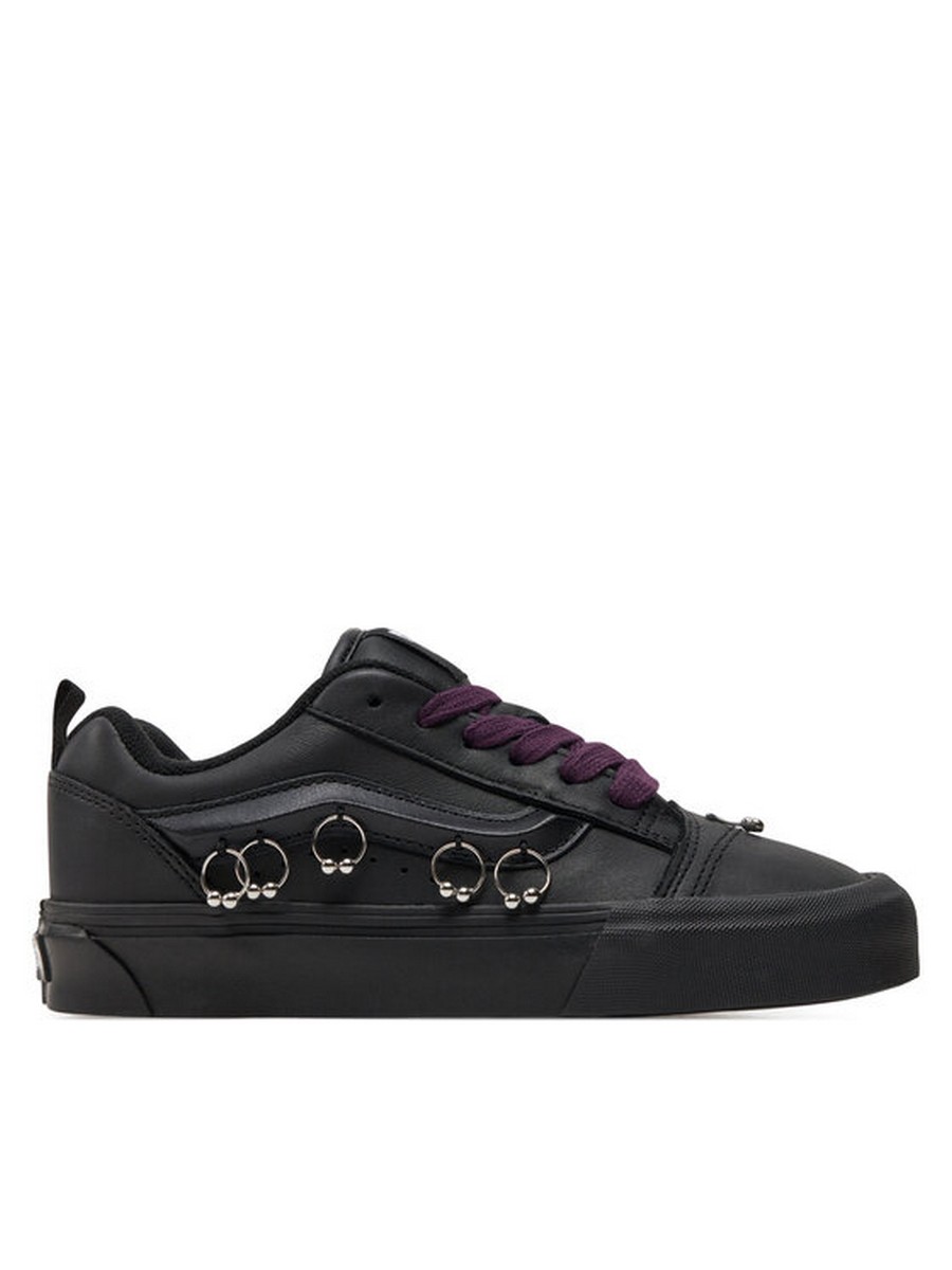 

Кеды женские Vans Knu Skool VN000CS0BKA1 черные 38.5 EU, Черный, Knu Skool VN000CS0BKA1