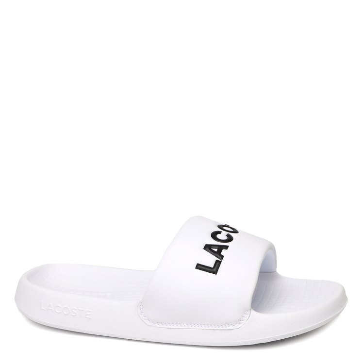 

Сланцы мужские Lacoste 747CMA0025 белые 43 EU, Белый, 747CMA0025