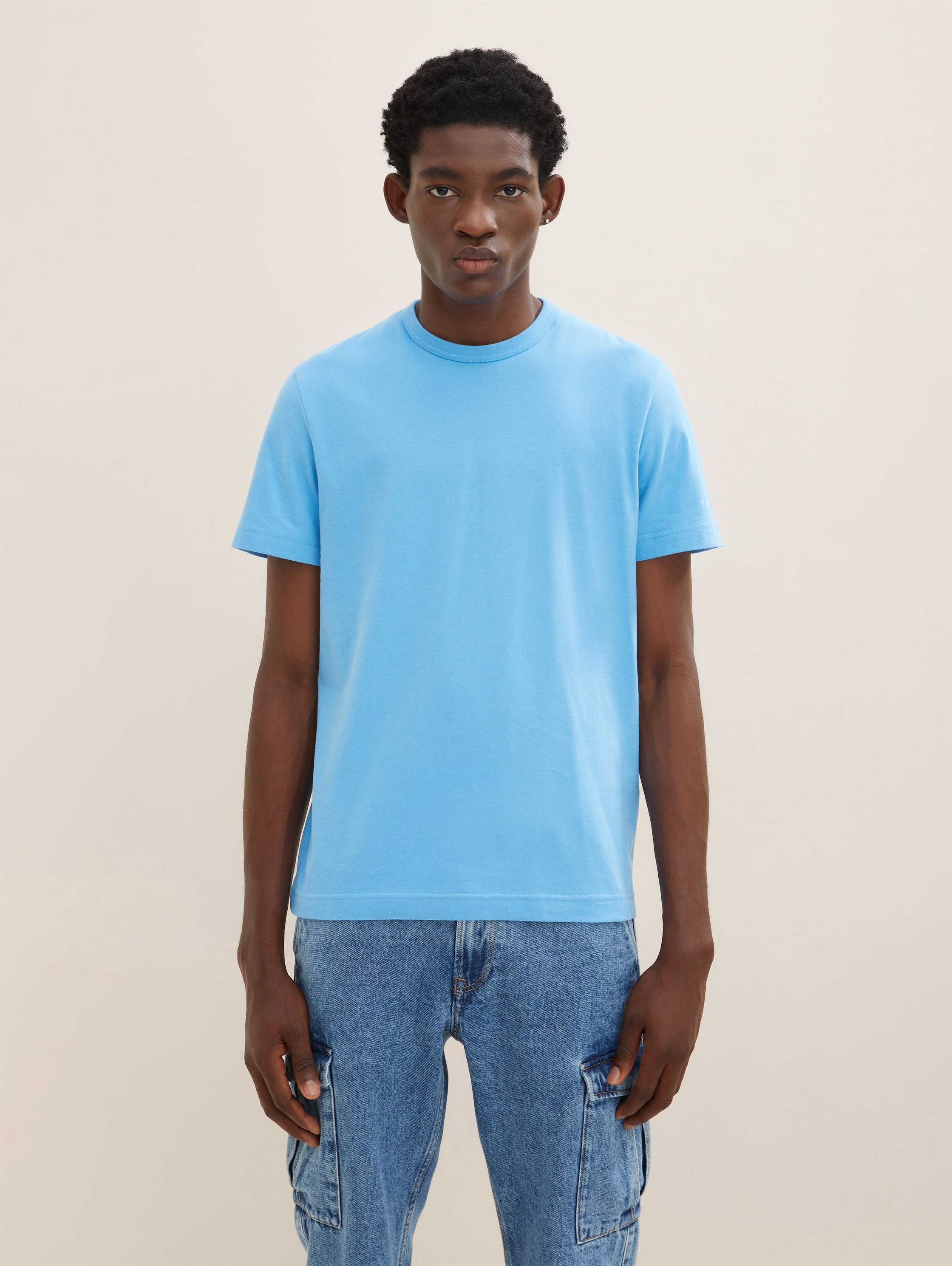

Футболка мужская TOM TAILOR 1035552 синяя 2XL, 1035552