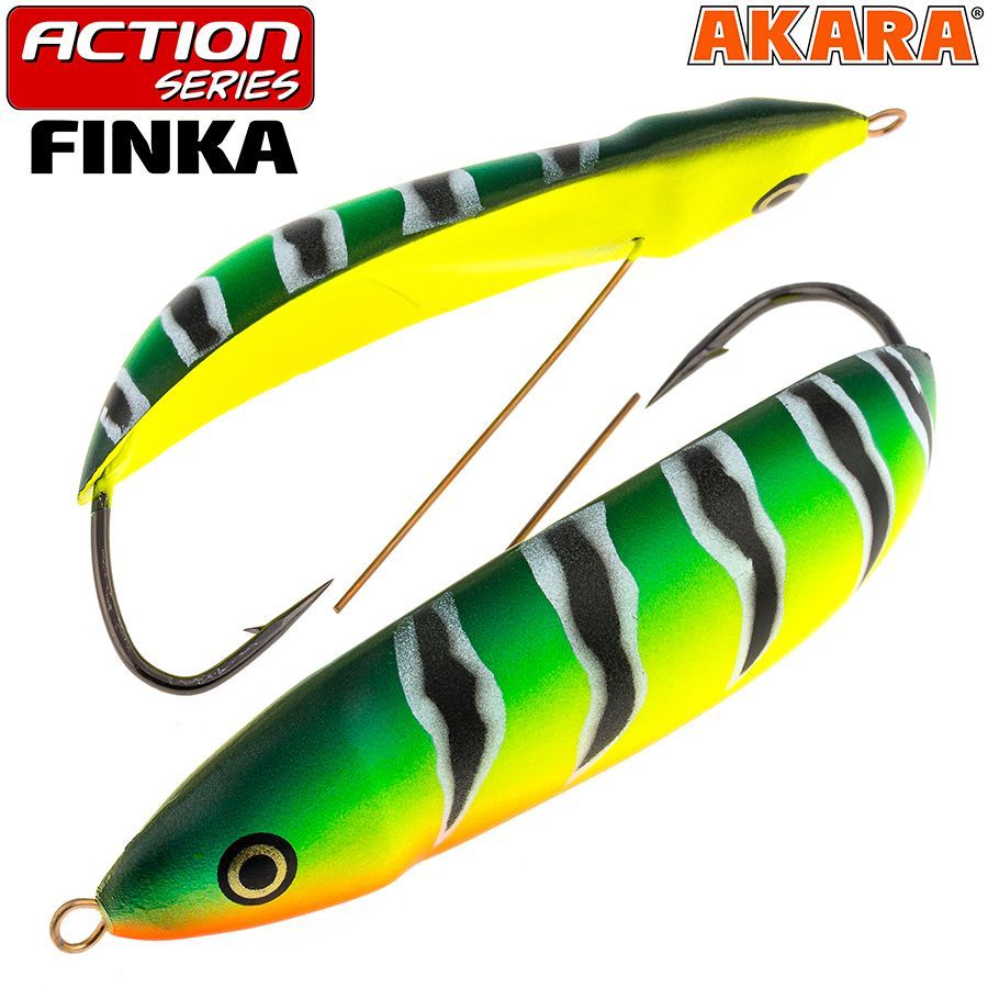 

Блесна Akara Finka minnow spoon ANF-70S-A107 колебалка 15 гр 70 мм, Finka minnow spoon