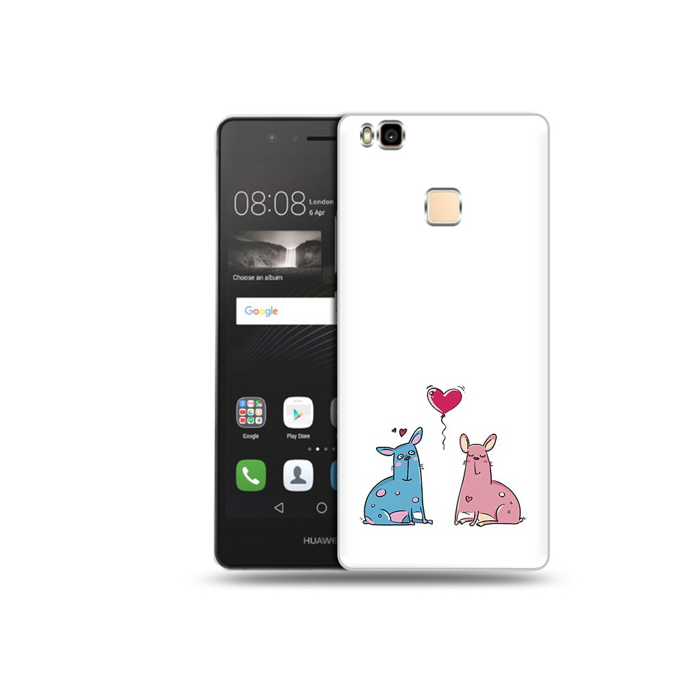 

Чехол MyPads Tocco для Huawei P9 Lite Лама любовь (PT74547.57.102), Прозрачный, Tocco