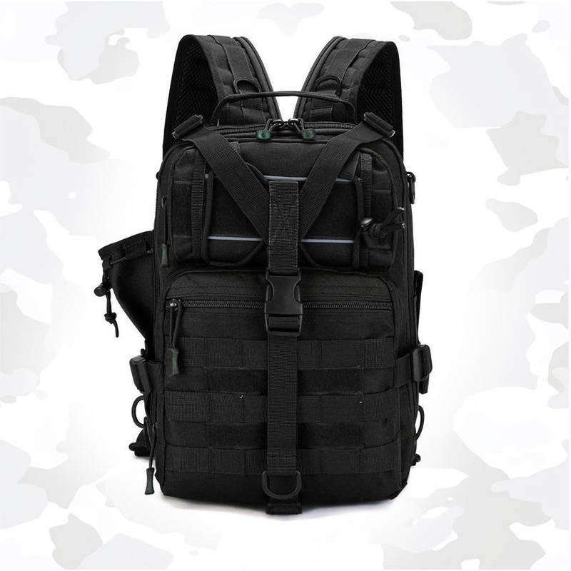 Рюкзак Tactical Series тактический, черный, 25л.