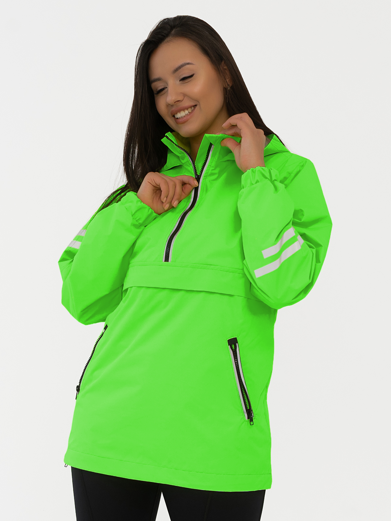 

Анорак женский CROSSSPORT Анж-010 зеленый 54 RU, Анж-010