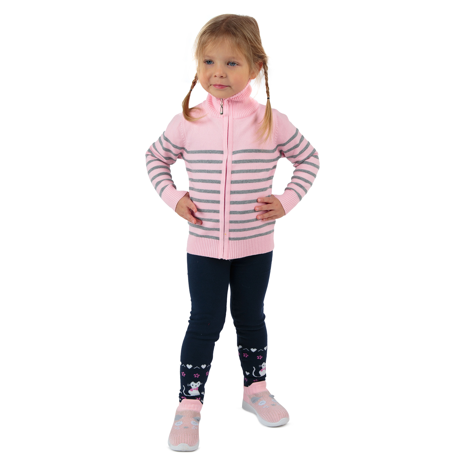 фото Леггинсы детские fun time ds202-g3-1-130 р.98