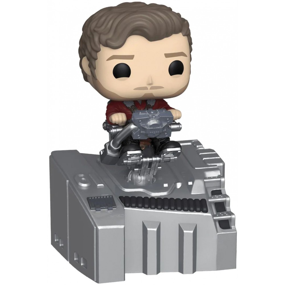 фото Фигурка funko pop! deluxe bobble marvel avengers iw guardians ship star-lord exc 63207