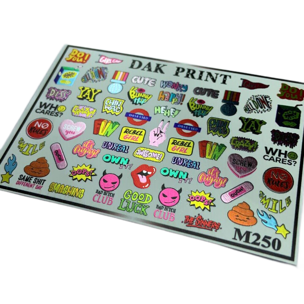 

Слайдер Dak Print M250
