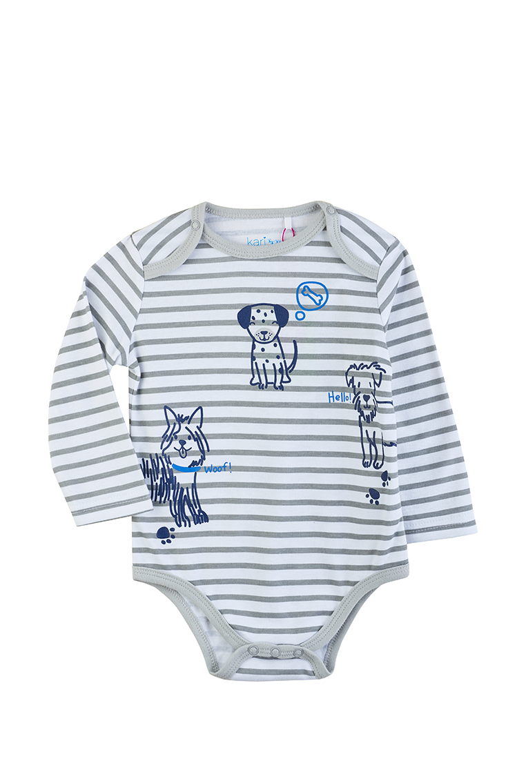 Боди детское Kari baby AW21B044A3508 белый р.68