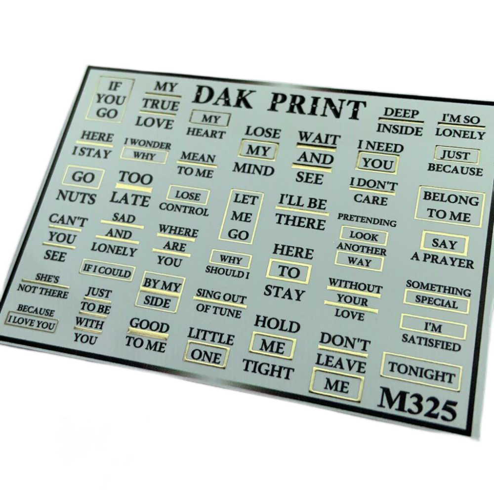 

Слайдер Dak Print M325