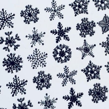 

3D-слайдер Anna Tkacheva №97 Снежинки. Зима, черный