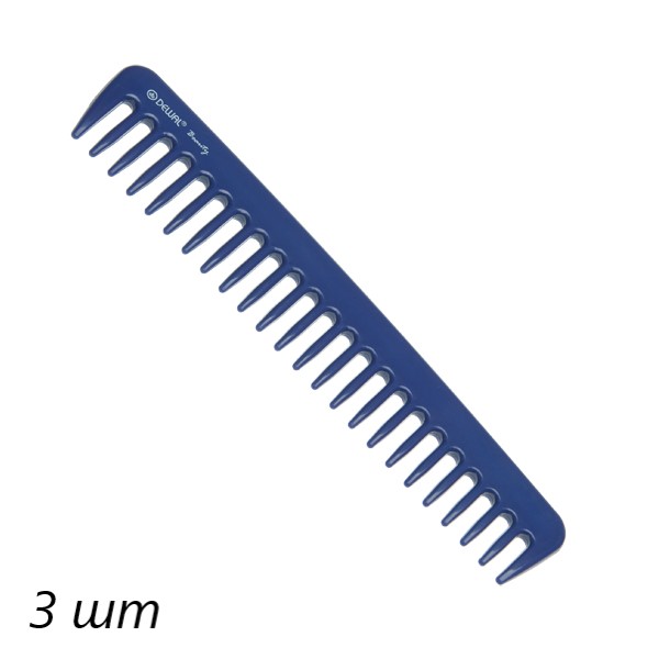 

Гребень Dewal Beauty синий 3 шт, kr-8685