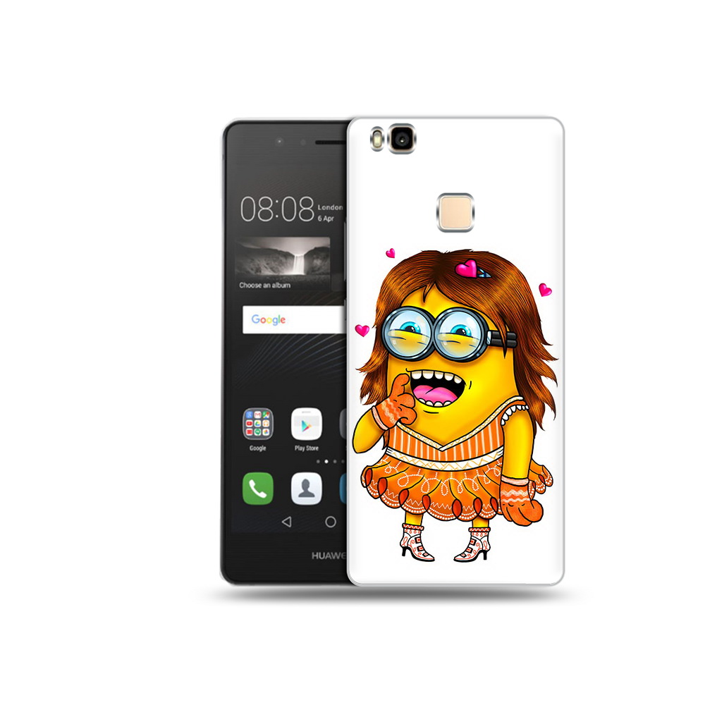 

Чехол MyPads Tocco для Huawei P9 Lite Миньон девочка (PT74547.57.116), Прозрачный, Tocco