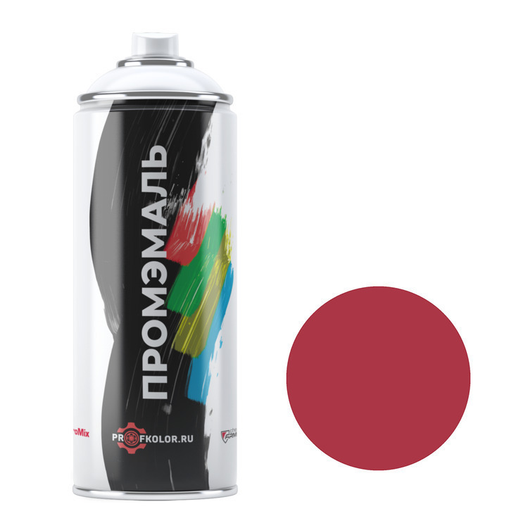 

Аэрозольная краска Profkolor RAL - RAL 4002, Rotviolett, красный, матовая, 520 мл., A-RAL-Red