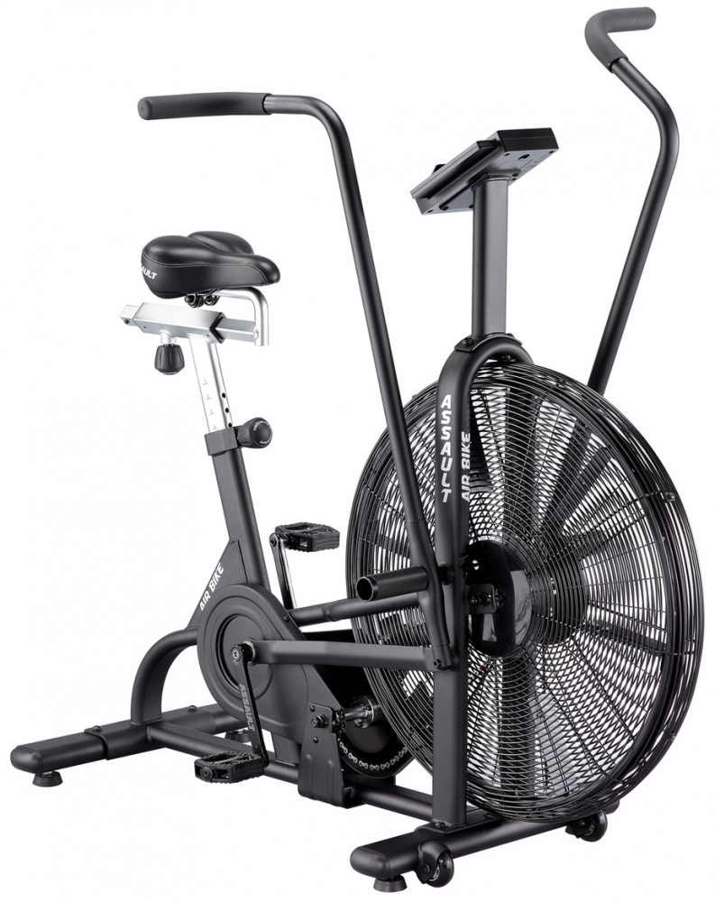 

Велотренажер Assault Fitness AirBike черный, AirBike черный