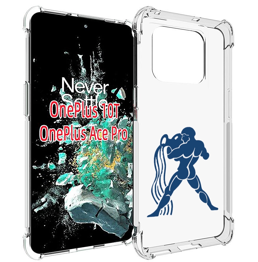 

Чехол MyPads знак-зодиака-водолей7 для OnePlus 10T, Прозрачный, Tocco