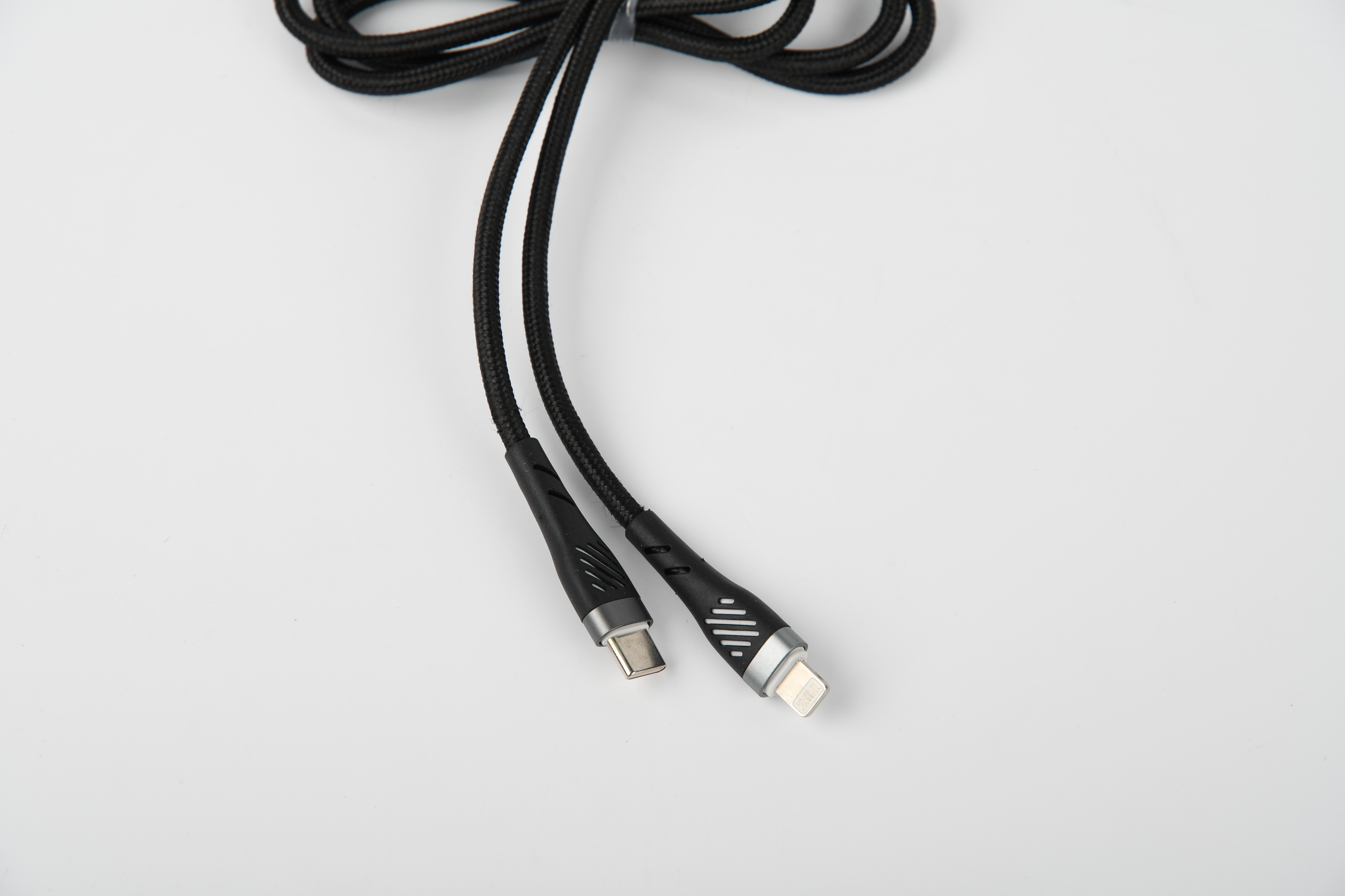 Кабель PERFEO C1005 USB C вилка - Lightning вилка, 60W, черный, 1 м., POWER