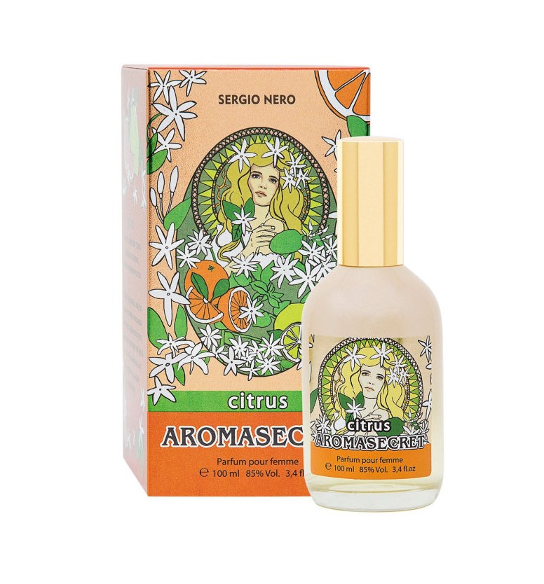 

Туалетная вода Sergio Nero Aromasecret Citrus женская 100 мл, Aromasecret Citrus Woman, 100 мл