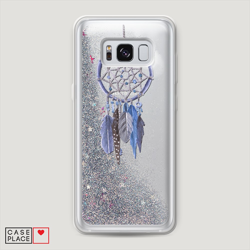 

Чехол Awog на Samsung Galaxy S8 Plus "Синий ловец снов акварель", Разноцветный, 24891-1