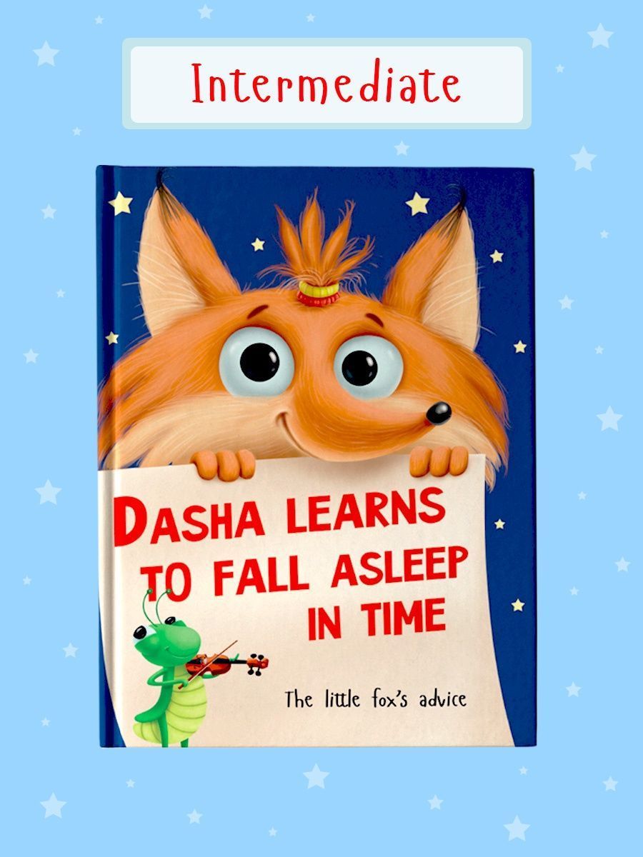 

Книга на английском языке Dasha learns to fall asleep