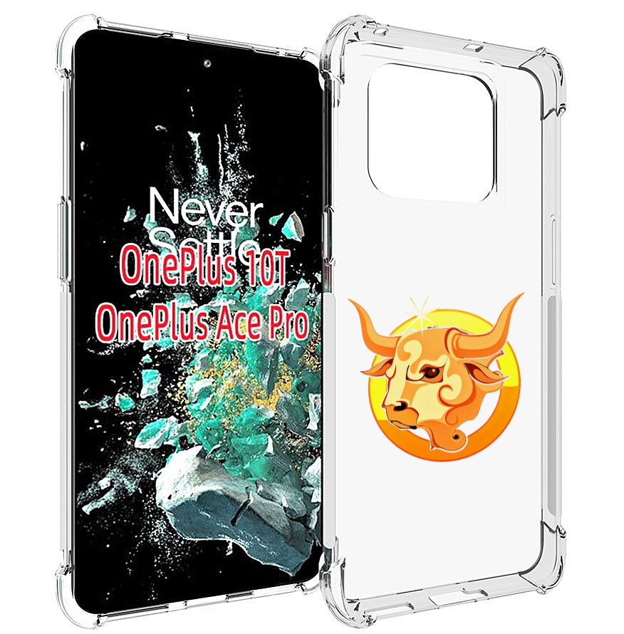 

Чехол MyPads знак-зодиака-телец-6 для OnePlus 10T, Прозрачный, Tocco