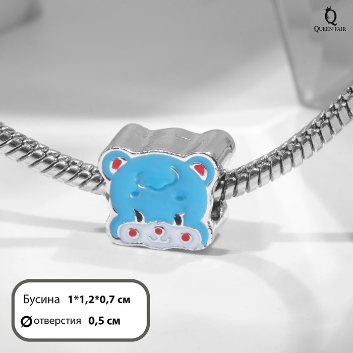 

Шарм из бижутерного сплава Queen fair 7590823, эмаль, 7590823