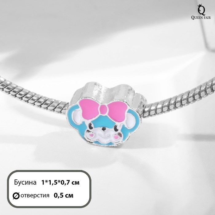 

Шарм из бижутерного сплава Queen fair 7590819, эмаль, 7590819