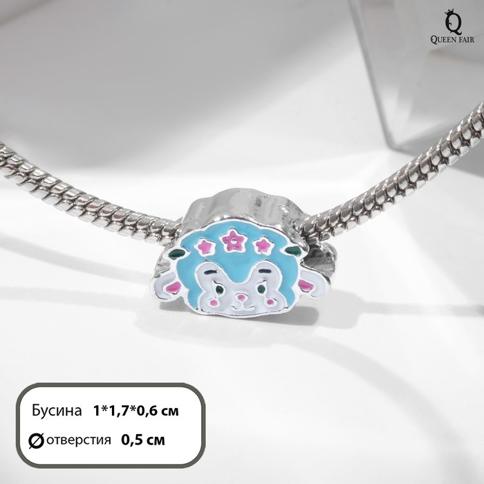 

Шарм из бижутерного сплава Queen fair 7590820, эмаль, 7590820