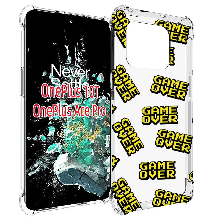 

Чехол MyPads игра-окончена для OnePlus 10T, Прозрачный, Tocco