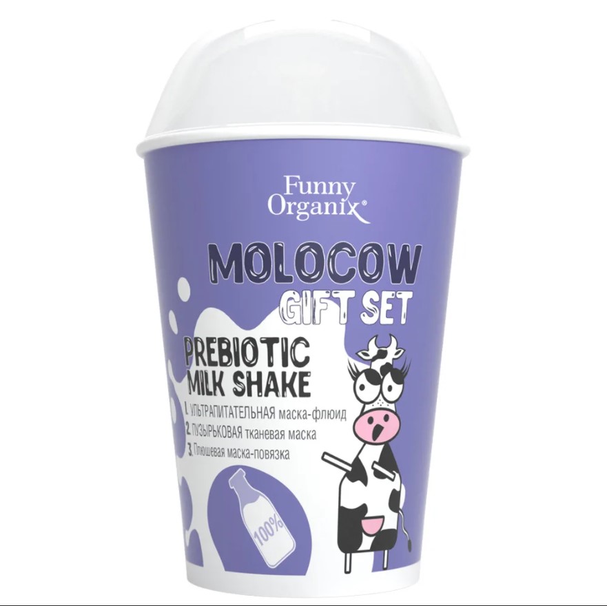 фото Набор funny organix molocow prebiotic milk shake