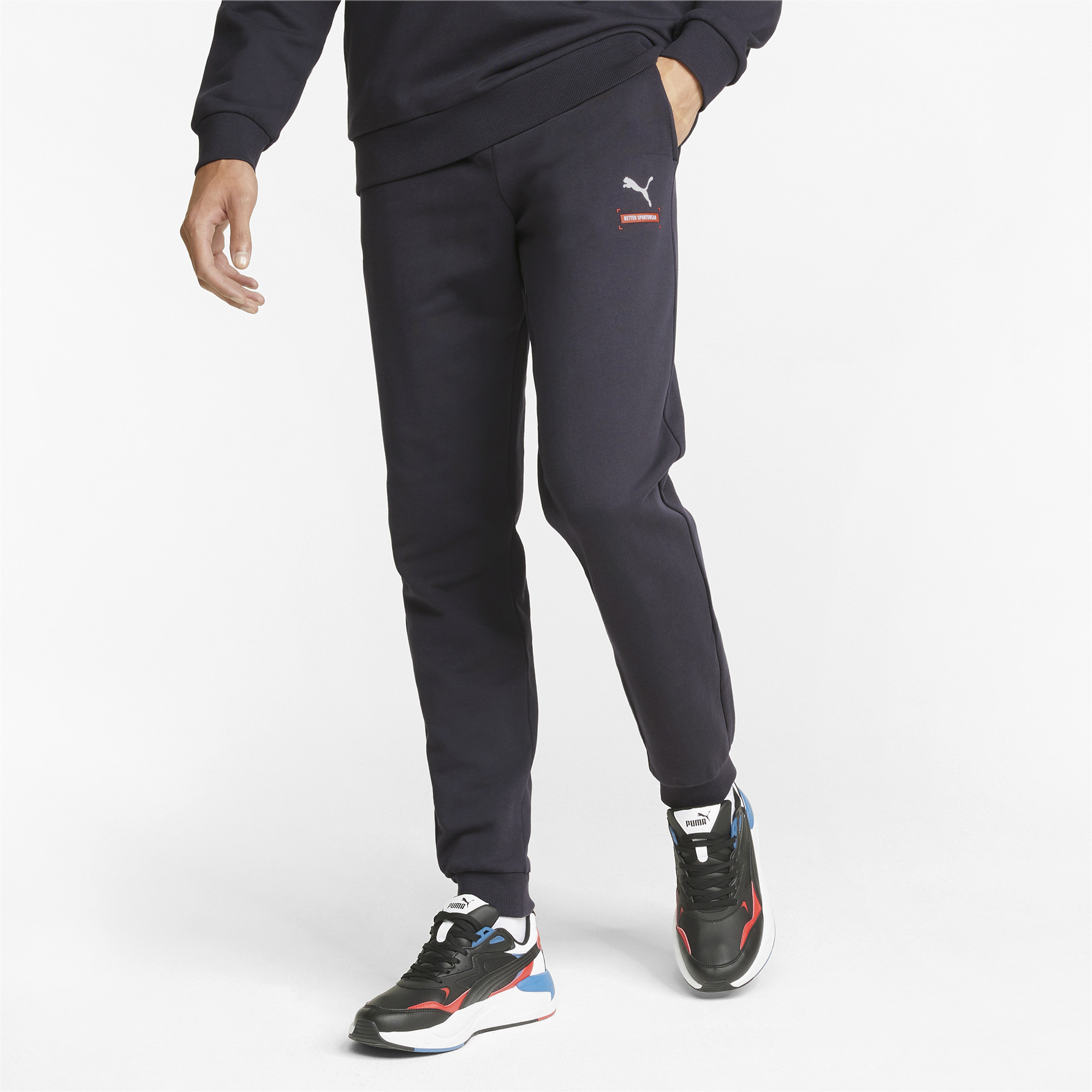 

Спортивные брюки мужские PUMA 84746375 черные M, 84746375