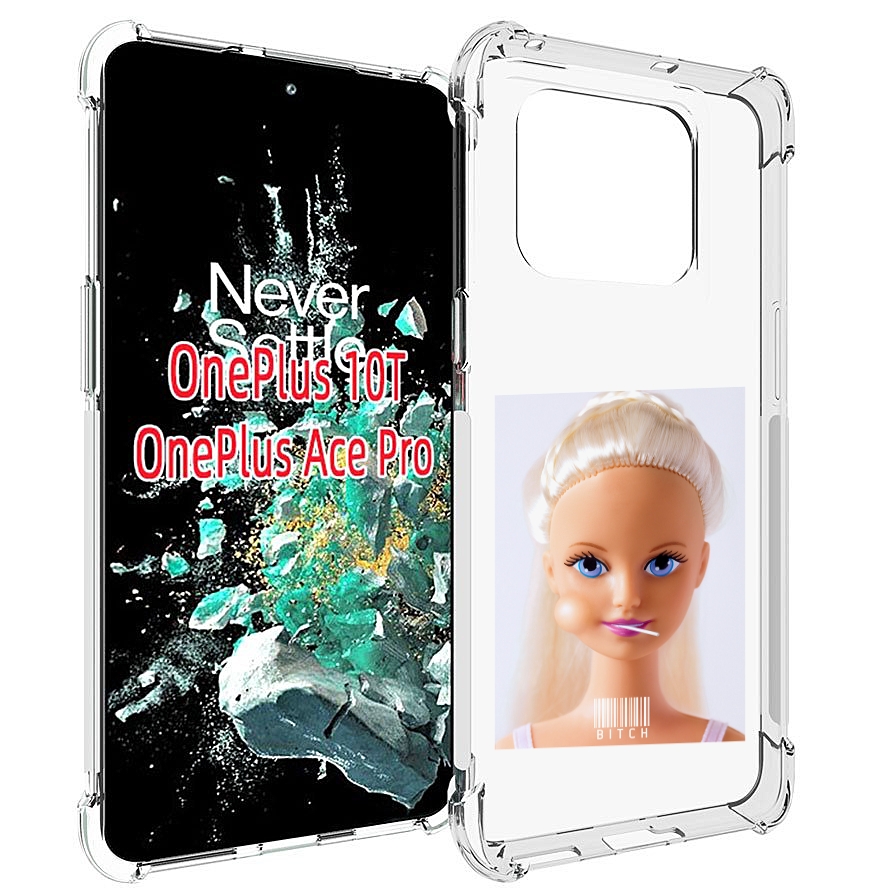 

Чехол MyPads барби для OnePlus 10T, Прозрачный, Tocco