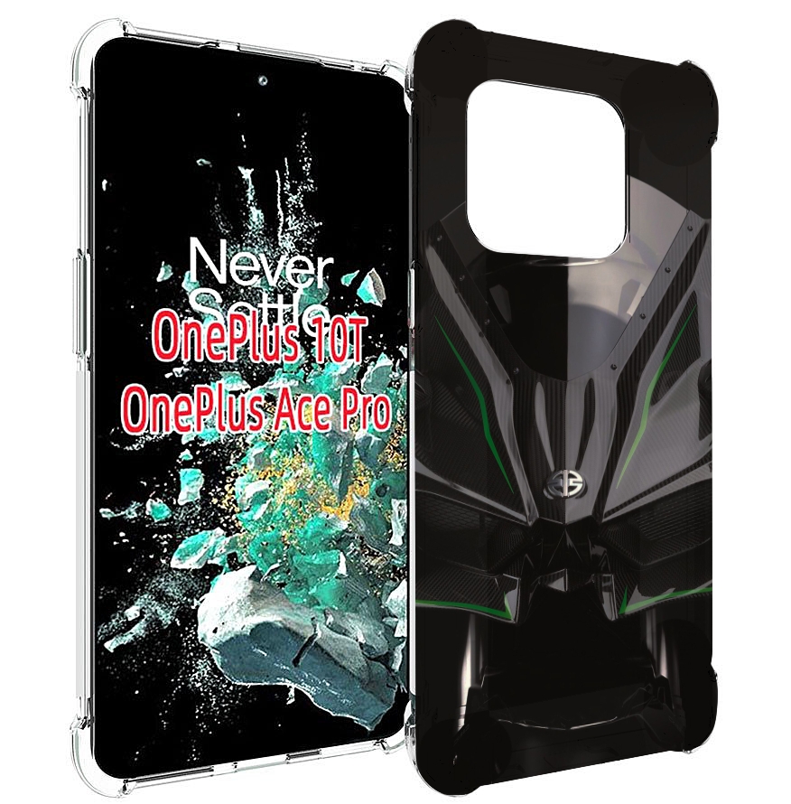 

Чехол MyPads кавасаки мото для OnePlus 10T, Прозрачный, Tocco