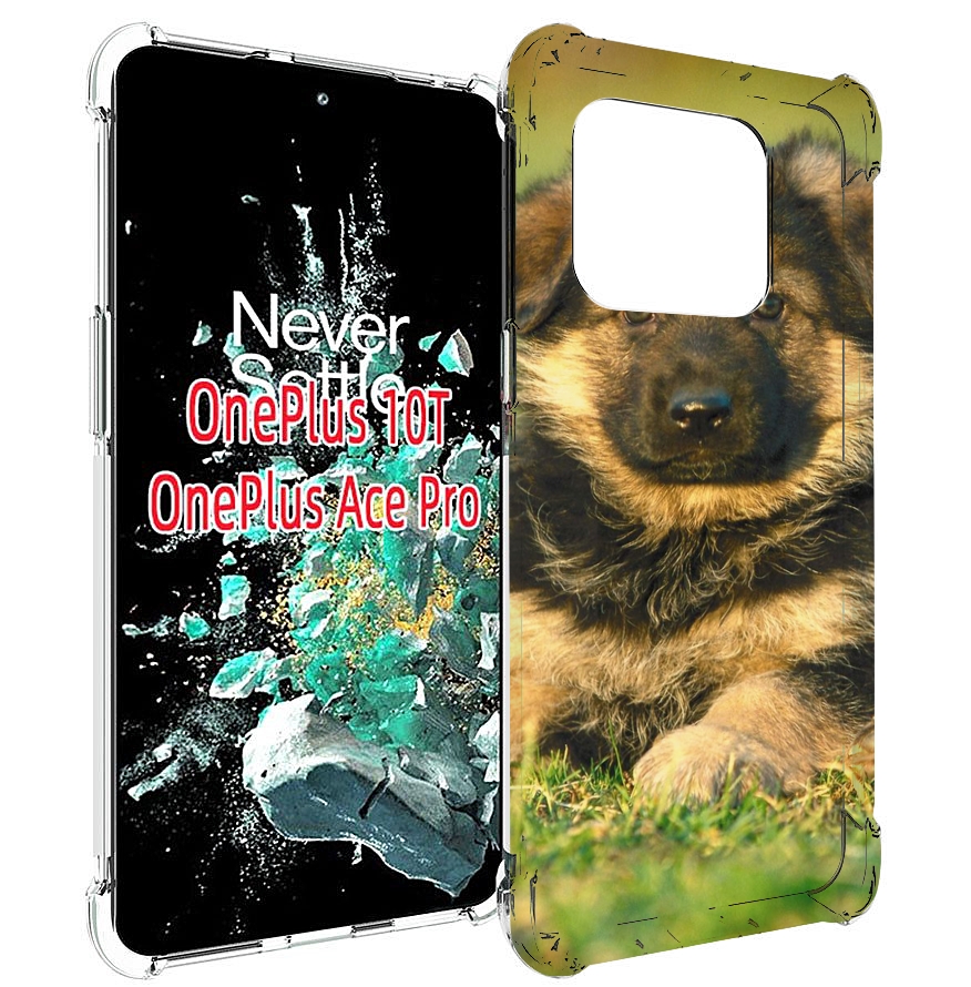 

Чехол MyPads кавказская овчарка для OnePlus 10T, Прозрачный, Tocco